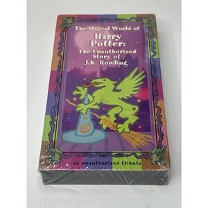 THE MAGICAL WORLD OF HARRY‎ POTTER Unauthorized Story Of J.K. Rowling VHS Sealed